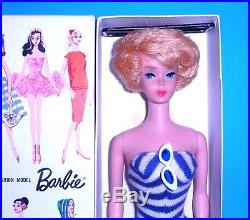 Gorgeous Vintage 1961 Lemon Blonde Bubble Cut Barbie 850 Japan MIB