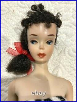 Gorgeous Vintage #3 Ponytail Barbie Near-Perfect Original Face Paint TM Body