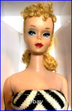 Gorgeous Vintage #4 Blond Ponytail Barbie n Repro Box withAcessA VINTAGE BEAUTY