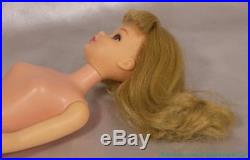 Gorgeous Vintage 60s 1966 Barbie Mod Francie Doll Blonde Flip Straight Leg Japan