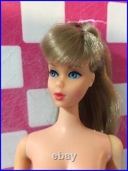 Gorgeous Vintage Barbie Doll Twist N Turn TNT with ash blonde hair NUDE