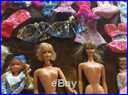 HUGE Vintage Barbie Lot Black Tag, MOD, Ken, PJ, Skipper, TNT, Japan Must See