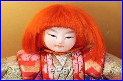 Handmade Japanese Dolls Renshishi Ningyo Vintage Genuine Made In Japan Kabuki