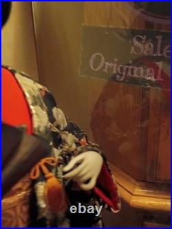 Handmade Japanese Geisha Porcelain Doll In Display Box Vintage Asian Art