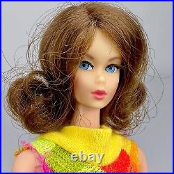 High Color Marlo Flip Barbie 1966 Brunette Twist'n Turn Barbie #1160 Japan