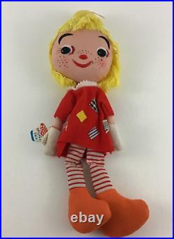 Holiday Fair #D2 Raggedy 14 Doll Wall Hanger Hedaya & Co Vintage Japan w TAGS