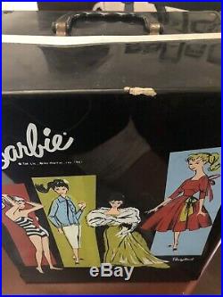 Huge Lot Of 1960s Barbie & Ken Dolls Clothes Shoes Accessories & Carry Case