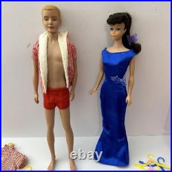 Huge Lot Vintage 1960s Mattel Barbie & Ken Doll + Tons of Clothing Accessories