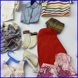 Huge Lot Vintage 1960s Mattel Barbie & Ken Doll + Tons of Clothing Accessories