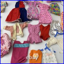 Huge Lot Vintage 1960s Mattel Barbie & Ken Doll + Tons of Clothing Accessories