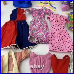Huge Lot Vintage 1960s Mattel Barbie & Ken Doll + Tons of Clothing Accessories