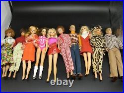 Huge Lot Vintage Barbie & Friends Doll & Clothes 50's, 60's, 70's Bubble Cut