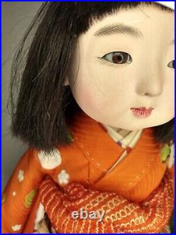 Ichimatsu Doll Early Showa Masterpiece Antique Vintage Japanese Doll Kimono