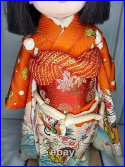 Ichimatsu Doll Early Showa Masterpiece Antique Vintage Japanese Doll Kimono