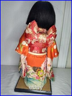 Ichimatsu Doll Early Showa Masterpiece Antique Vintage Japanese Doll Kimono
