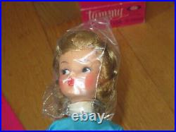 Ideal Blond Tammy Doll #9000-1 Blue Romper White Shoes Original Box Minty (Q456)
