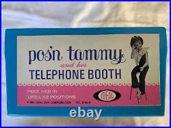 Ideal Vintage Pos'n Tammy Doll in Telephone Booth Never Removed from Box