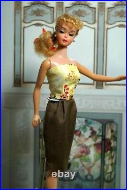 Incredible Blonde Braided Hair Vintage Ponytail OOAK Barbie by Debra. Marstellar