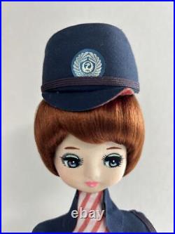 JAL Stewardess Showa Retro Doll