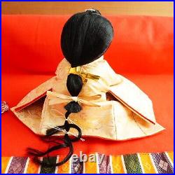 Japan Hina doll Hinamatsuri Kimono Three court ladies Set No Box vintage