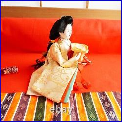 Japan Hina doll Hinamatsuri Kimono Three court ladies Set No Box vintage