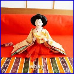 Japan Hina doll Hinamatsuri Kimono Three court ladies Set No Box vintage