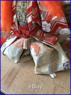 Japan Japanese Vintage Kabuki Lion Dancer Doll Rejishi Very Good Father Son