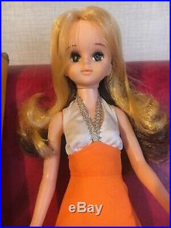 Japan TAKARA x IDEAL 1976 Vintage Doll Marry Fransoir 16 42cm Real Lash HTF