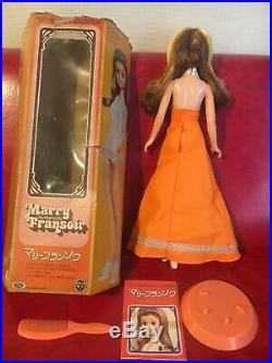 Japan TAKARA x IDEAL 1976 Vintage Doll Marry Fransoir 16 42cm Real Lash HTF