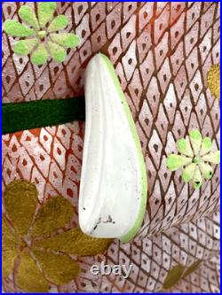 Japan vintage hakata doll pottery elegant woman kimono interior display