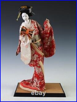 Japanese Beautiful Vintage GEISHA Doll -The Hand Percussion- Classic Style Japanese Beautiful Vintage GEISHA Doll -The Hand Percussion- Classic Style