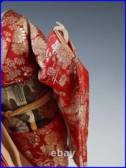 Japanese Beautiful Vintage GEISHA Doll -The Hand Percussion- Classic Style Japanese Beautiful Vintage GEISHA Doll -The Hand Percussion- Classic Style