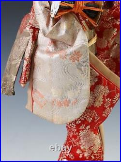 Japanese Beautiful Vintage GEISHA Doll -The Hand Percussion- Classic Style Japanese Beautiful Vintage GEISHA Doll -The Hand Percussion- Classic Style