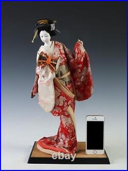 Japanese Beautiful Vintage GEISHA Doll -The Hand Percussion- Classic Style Japanese Beautiful Vintage GEISHA Doll -The Hand Percussion- Classic Style