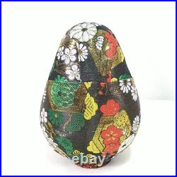 Japanese Daruma Hina Dolls Handcraft Traditional Marriage Kyoto WithShow Case