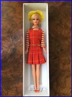 Japanese Exclusive Barbie 1960 MOD RARE VINTAGE PLAID DRESS +ACCESSORIES NO DOLL