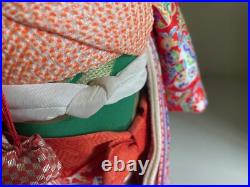 Japanese Ichimatsu Doll by Yamazaki 16 Kimono Girl on Stand Vintage Japan Japanese Ichimatsu Doll by Yamazaki 16 Kimono Girl on Stand Vintage Japan