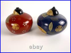 Japanese Kokeshi Dolls Nin no Tamago Eggs of Benevolence Vintage Japan with Box