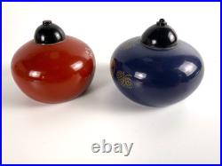 Japanese Kokeshi Dolls Nin no Tamago Eggs of Benevolence Vintage Japan with Box