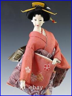 Japanese Old Vintage Geisha Doll -Sakurayama Product
