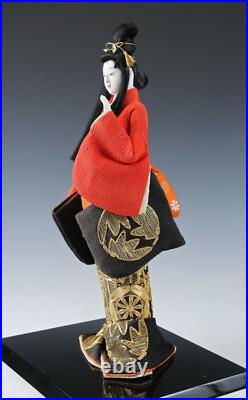 Japanese Vintage Beautiful Geisha Doll Nijoh-Shosui Classic Style