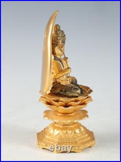 Japanese Vintage Buddhism -Senju Kannon Bodhisattva- High Quality Iron Figure