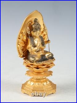 Japanese Vintage Buddhism -Senju Kannon Bodhisattva- High Quality Iron Figure