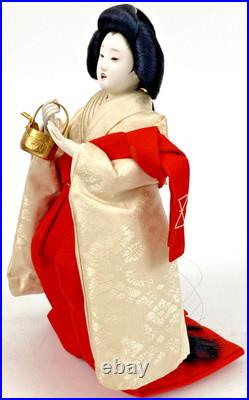 Japanese Vintage Dolls Set Three Court Ladies Hinamatsuri