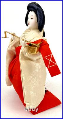 Japanese Vintage Dolls Set Three Court Ladies Hinamatsuri