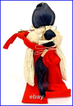 Japanese Vintage Dolls Set Three Court Ladies Hinamatsuri