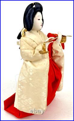 Japanese Vintage Dolls Set Three Court Ladies Hinamatsuri