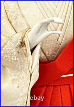 Japanese Vintage Dolls Set Three Court Ladies Hinamatsuri