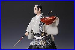 Japanese Vintage Hakata Clay Doll -Great Samurai Mori Tahei-