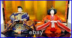 Japanese Vintage Hina Doll Dairi-Bina Emperor Empress Artisan History